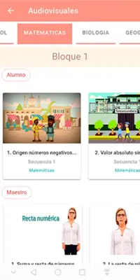 Telesecundaria android App screenshot 4