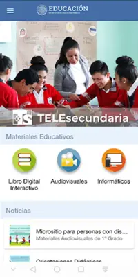 Telesecundaria android App screenshot 5